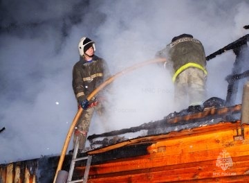 Пожар в муниципальном образовании Орджоникидзевский район