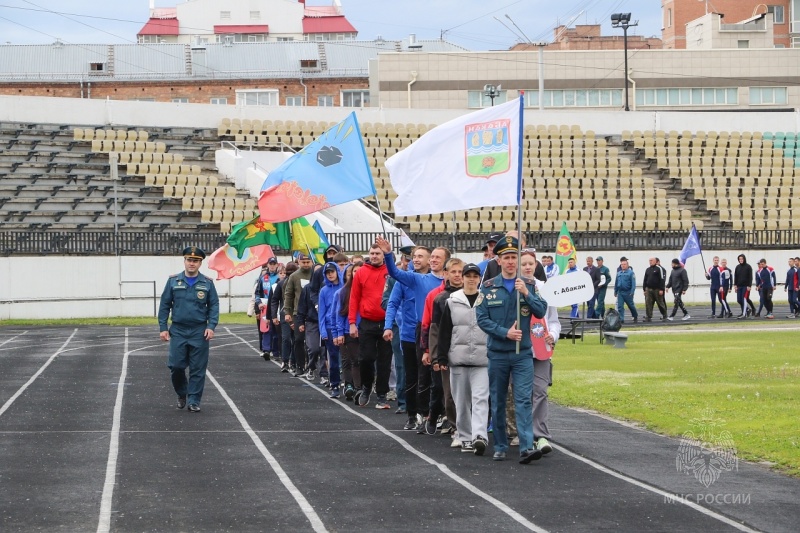 Лично-командное первенство Республики Хакасия по пожарно-спасательному спорту